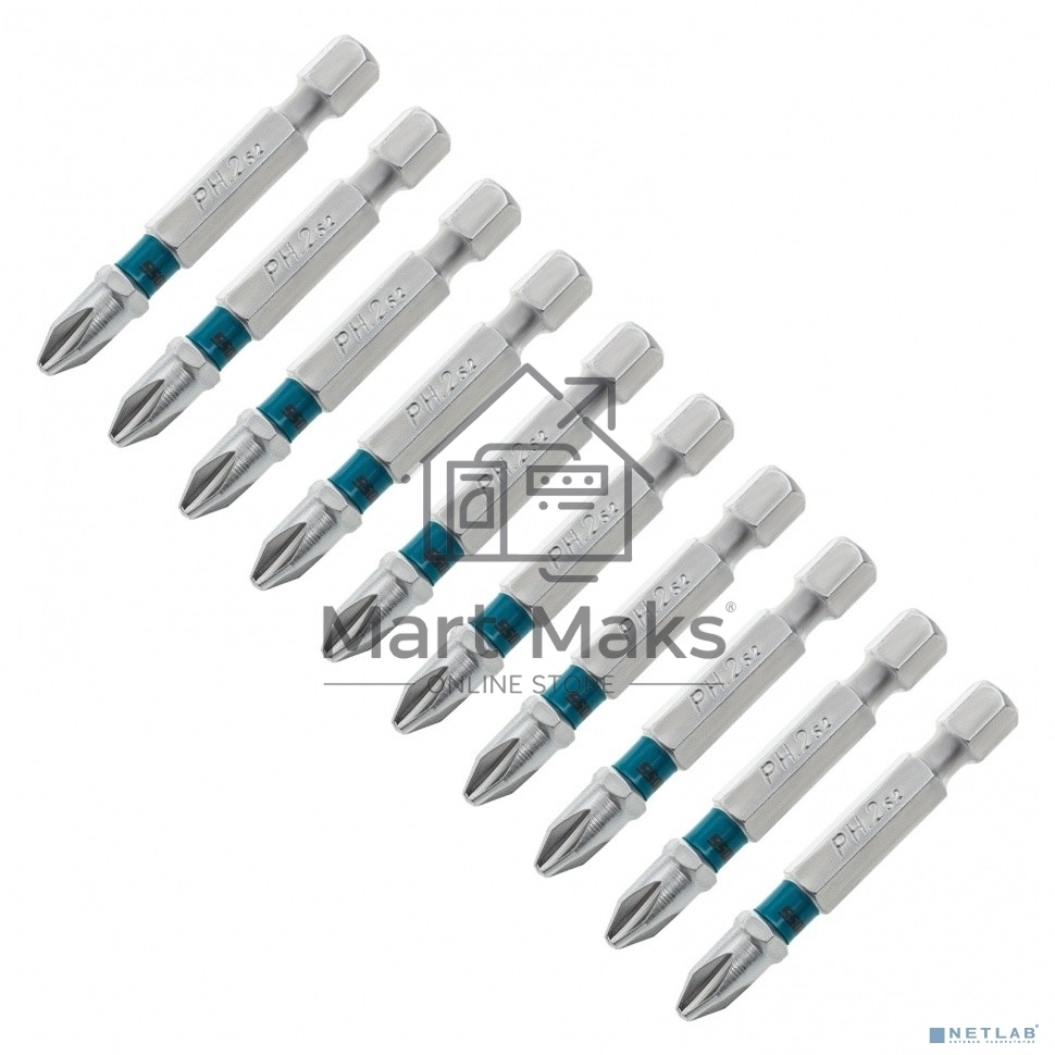 Набор бит GROSS 11335ph2х50 сталь s2 10шт