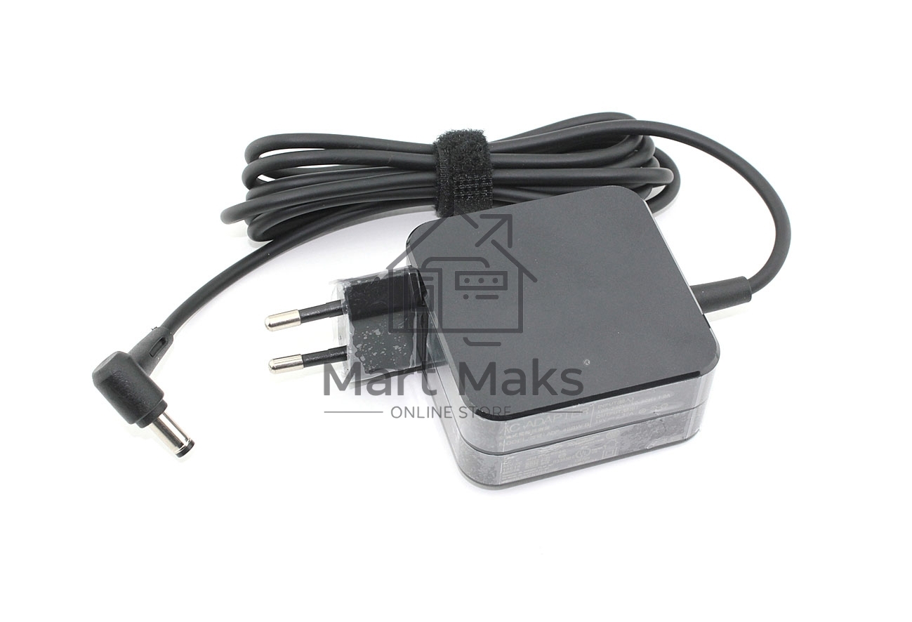 Блок питания (сетевой адаптер) для ноутбуков Asus 19V 2.37A 5.5x2.5мм 45W (квадратный корпус)