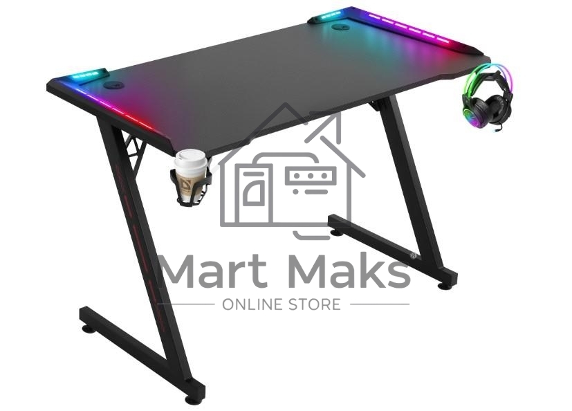 Стол Defender GAMING IDOL RGB черный