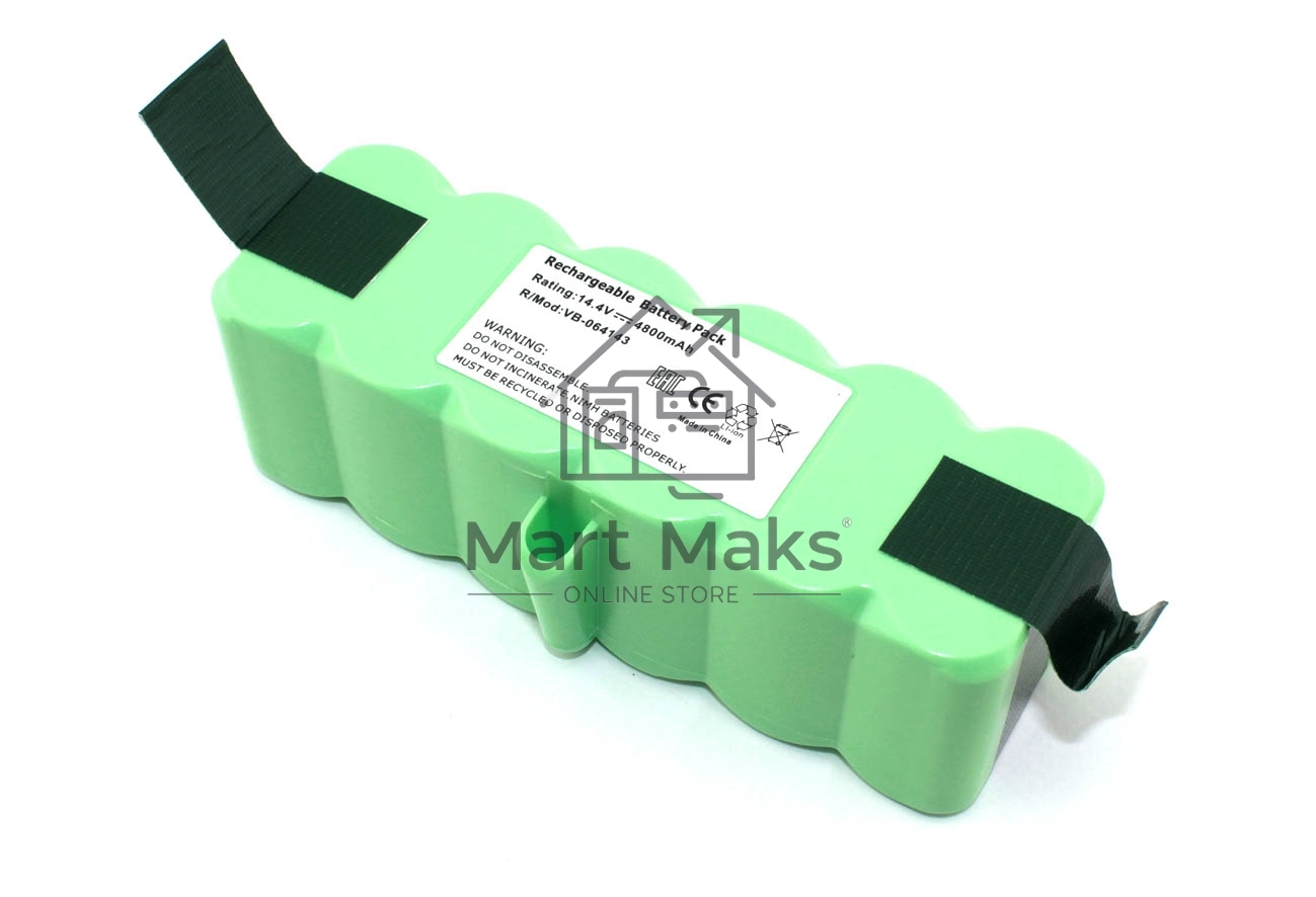 Аккумулятор для iRobot Roomba 600, 800, 980 Li-ion. 4800mAh, 14.4V