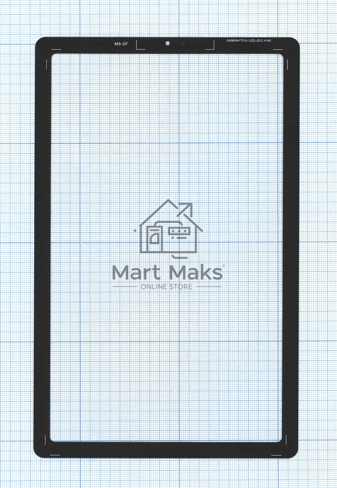 Стекло для Lenovo Tab M9 черное