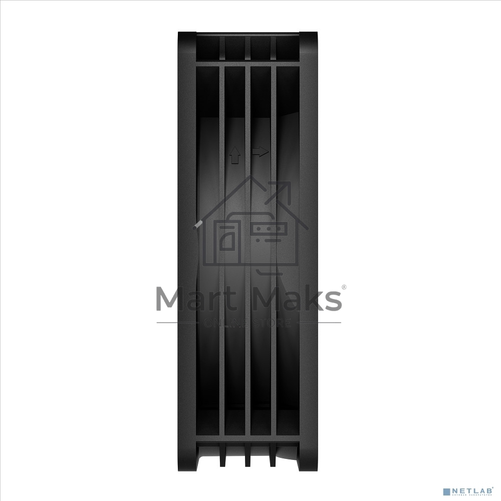 Вентилятор для корпуса Arctic S12038-4K черный, 120 мм, 4000 об/мин, 4 pin