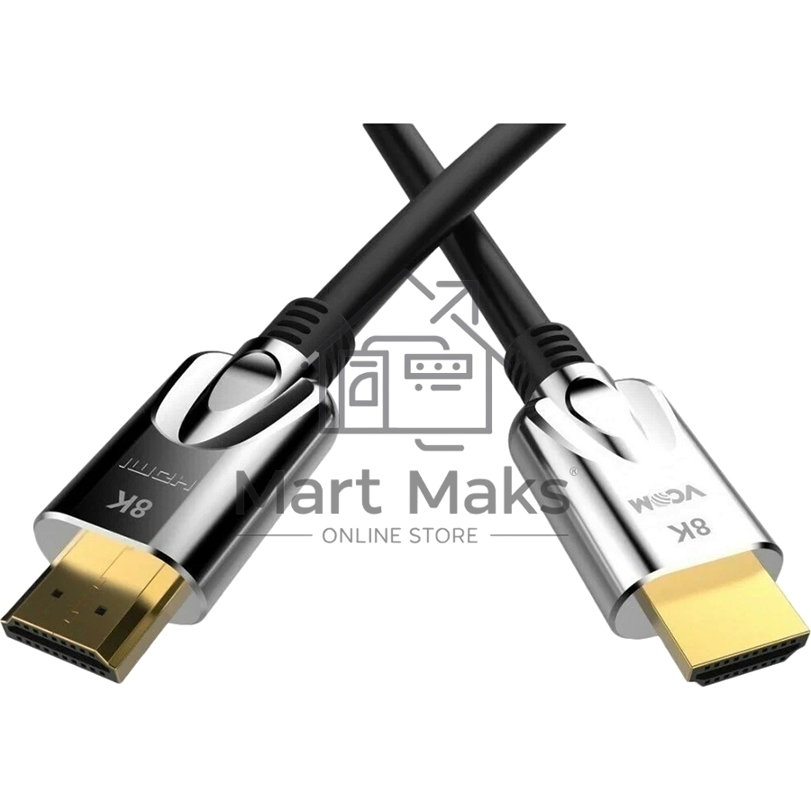 Кабель HDMI 19M/M,ver. 2.1, 8K@60 Hz 1.5m VCOM <CG862-1.5M> VCOM/TELECOM