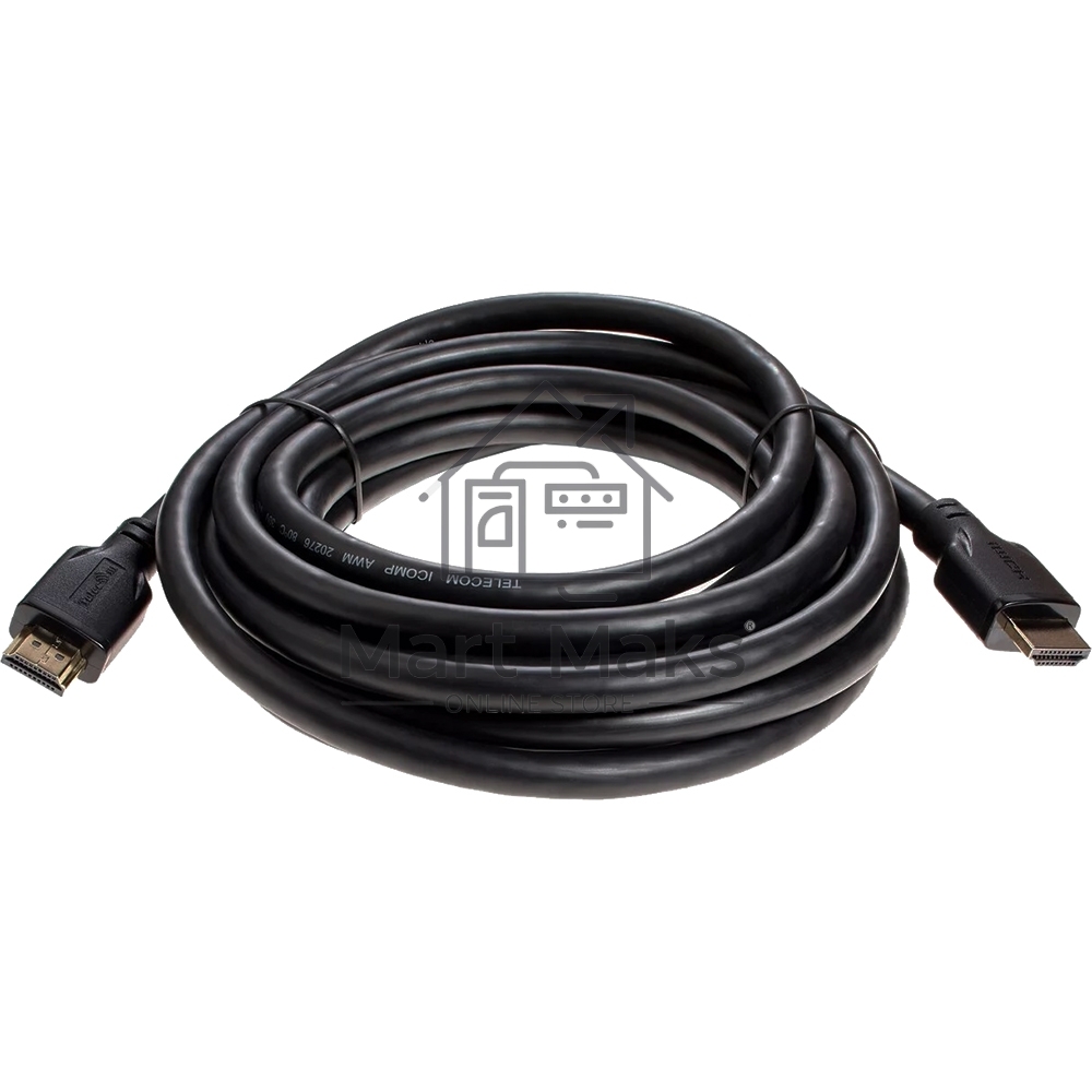 Кабель HDMI 19M/M,ver. 2.1, 8K@60 Hz 4.5m Telecom <TCG255-4.5M>