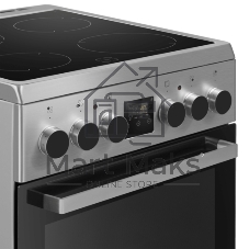 Плита электрическая Maunfeld MEC55CS08D серебристый, конфорок 4 шт, духовка 60 л, 50 см x 85 см x 60 см