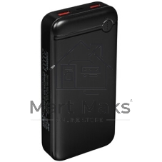 Портативный аккумулятор OLMIO P-20, 20000mAh, 20W, QuickCharge3.0/PowerDelivery, черный