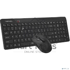 Комплект клавиатура+мышь A4Tech FStyler FG2300 Air2 беспроводной, USB, 1200 DPI, чёрный