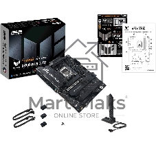 Материнская плата ASUS TUF GAMING X870E-PLUS WIFI7, AM5, AMD X870E, 4xDDR5, 4xSATA, 4xM.2, 1xPCIe 5.0 x16, 1xPCIe 4.0 x4, 1xPCIe 3.0 x1, 1xHDMI, 1x2.5Gb LAN, Wi-Fi 7, Bluetooth 5.4, 2xUSB-C 40Gbps, 3xUSB-A 10Gbps, 4xUSB-A 5Gbps, 4xUSB-A 2.0, 3x3.5 мм, 7.1, ATX
