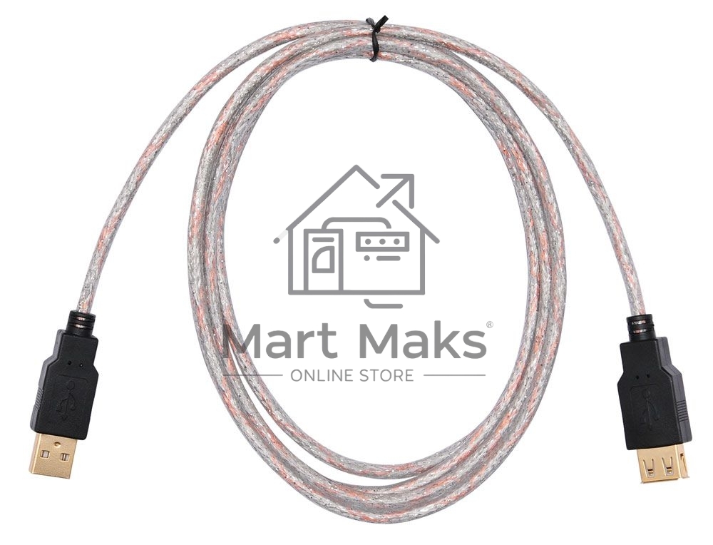 Кабель Buro USB2.0-AM-AF-S A(m)/a(f)