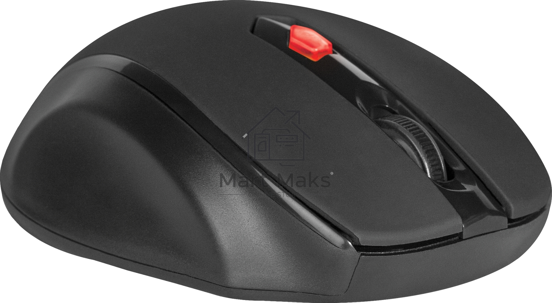 Мышь беспроводная Defender Ultra MM-315 черный, 1600 dpi, радиоканал, USB, кнопки - 6