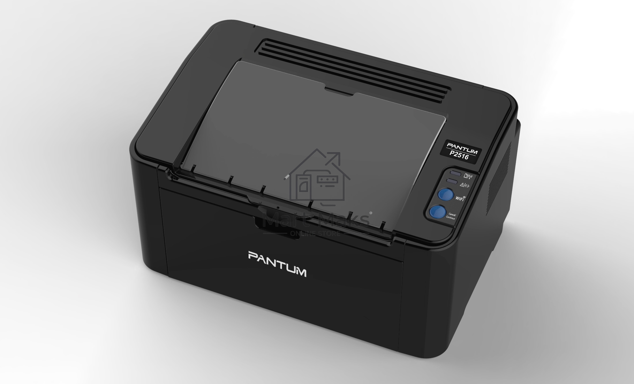 Принтер лазерный PANTUM P2516, A4, ч/б, печ. до 22 стр./мин., 600 x 600 dpi, USB, черный корпус