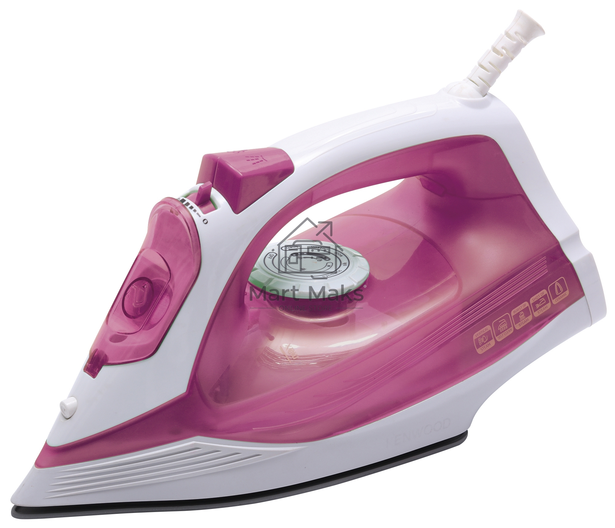 Утюг Starwind SIR2285 2200Вт розовый/белый