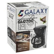 Кофеварка капельная Galaxy Line GL 0700 черный, исп. кофе - молотый, 0,75 л, 700 Вт.