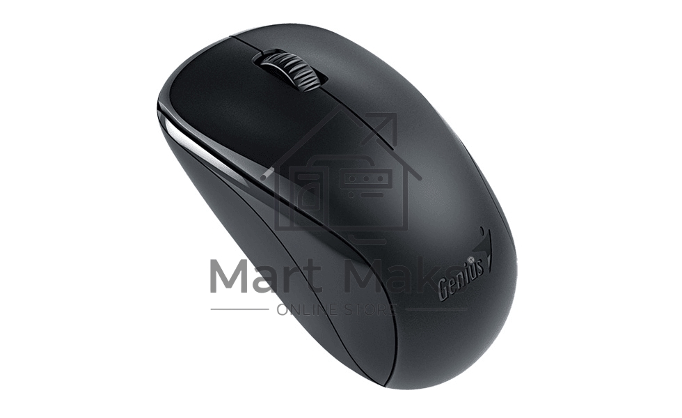 Мышь беспроводная Genius NX-7000 черный, 1200 dpi, радиоканал, USB, кнопки - 3