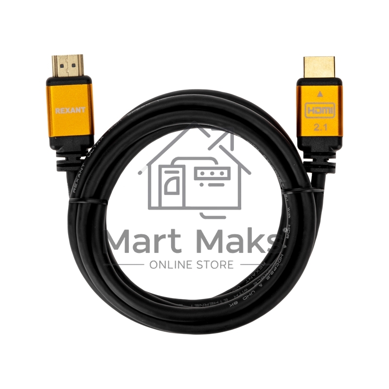 Кабель Rexant HDMI - HDMI 2.1 длина 3 метра GOLD