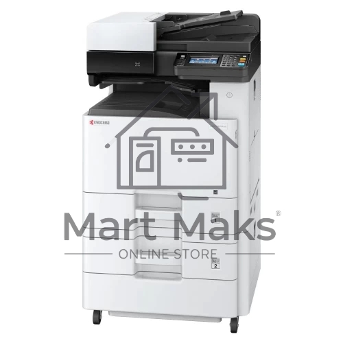 МФУ лазерный Kyocera Ecosys M8124cidn (1102P43NL0), A3, цветной, печ. до 24 стр/мин. (А4) до 12 стр/мин. (А3), скан. до 50 стр/мин., 1200 x 1200 dpi (печать) 600x600dpi (скан.), USB, RJ-45, NFC, Air Print, Mopria