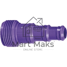 Адаптер Palisad пластмассовый 3/4'' внешняя резьба переходное соединение