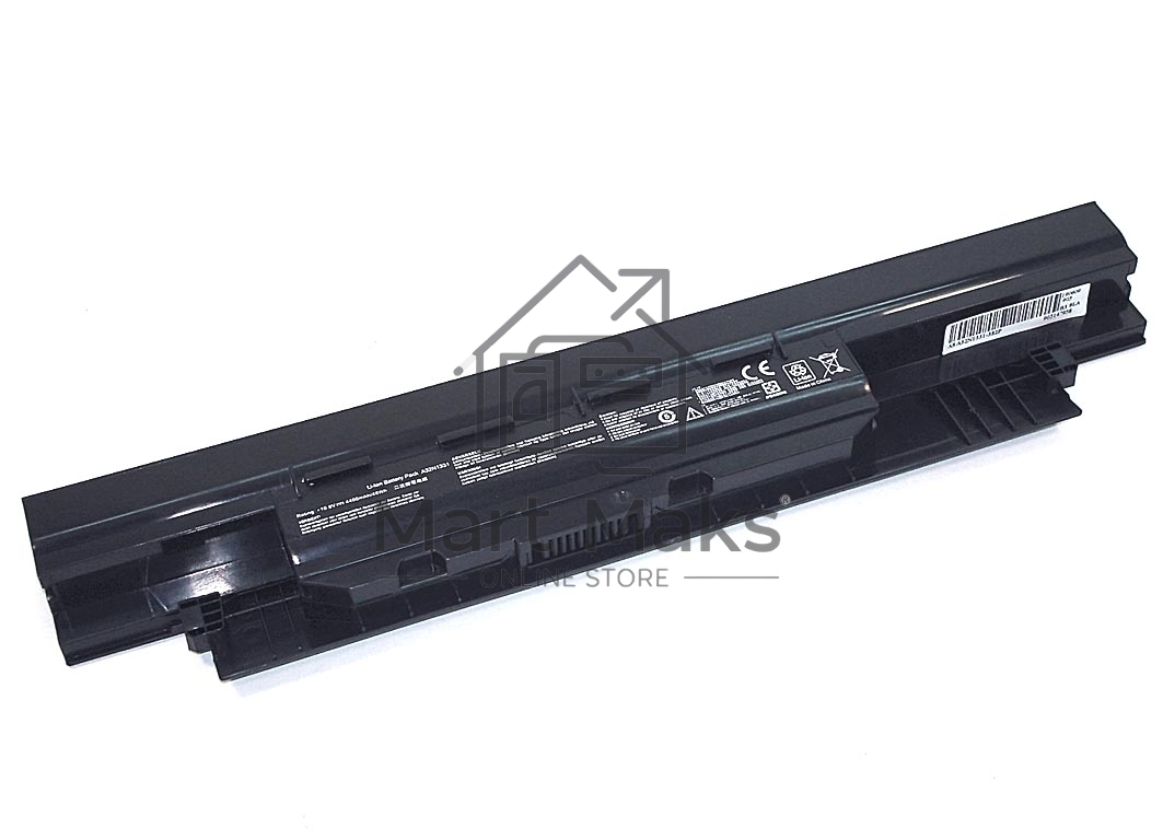 Аккумуляторная батарея для ноутбука Asus P2430U 10.8V 4400mAh OEM черный