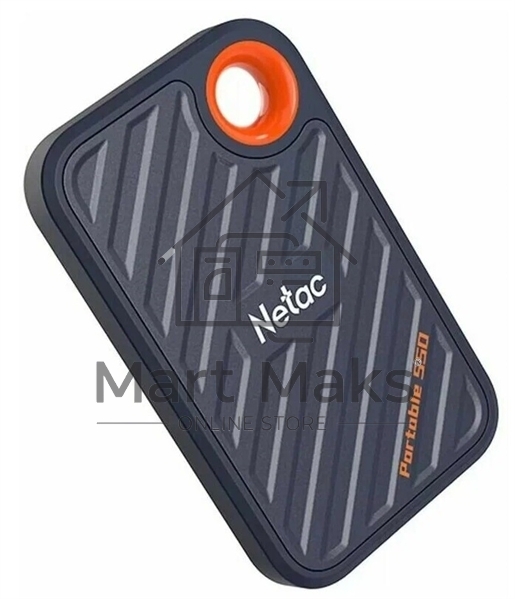 Флеш диск Netac ZX20 2TB USB 3.2 Gen 2 Type-C External SSD, R/W up to 2000MB/1800MB/s, with USB C to A cable and 20Gbps USB C to C cable 5Y wty