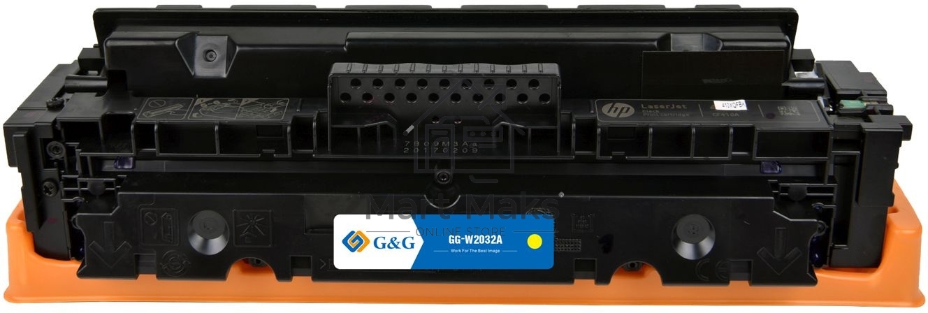 Картридж лазерный G&G GG-W2032A, 415A желтый (2100 стр.) для HP LJ M454/MFP M479