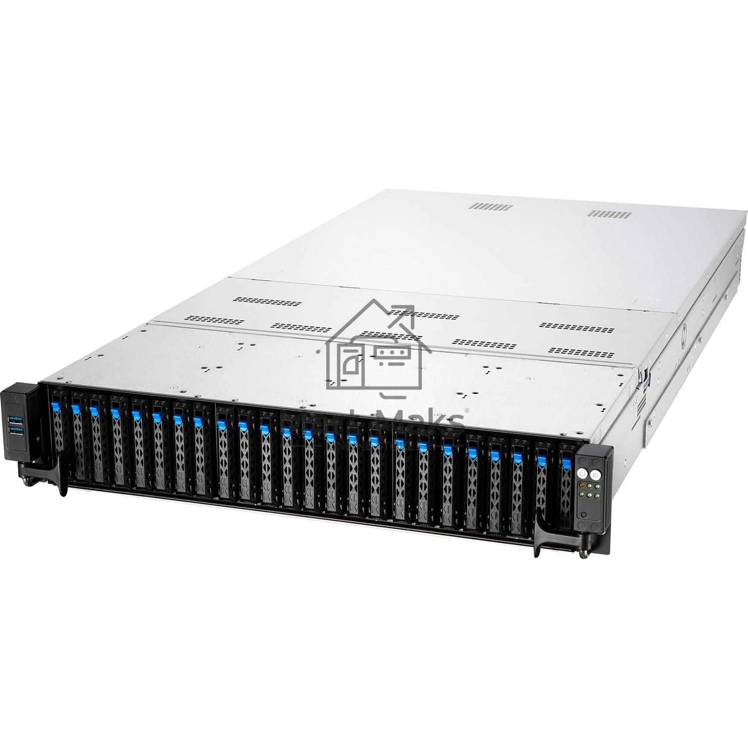 Серверная платформа ASUS RS720A-E11-RS24U/10G/1.6KW/24NVMe/OCP