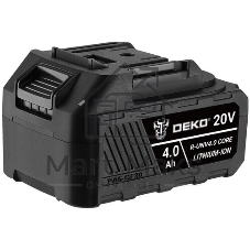 Аккумулятор DEKO R-UNV4.0 CORE, Li-ion, 20В, 4.0А*ч