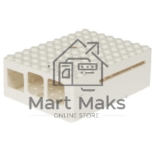 Корпус ACD RA181 белый для микрокомпьютера Raspberry Pi 3 White ABS Plastic Building Block case for Raspberry Pi 3
