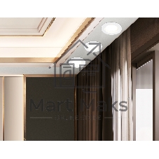 Встраиваемый точечный светильник Ambrella light TN102815 WH белый GU5.3 D80*28