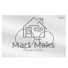 Комплект BAU 6 в 1: инсталляция BAU PRO, унитаз подвесной безободковый Bau Dream 49,5х36, сиденье дюропласт микролифт, клавиша из стекла BAU Dream, белая