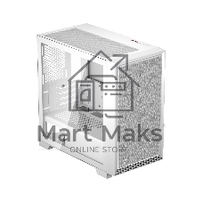 Компьютерный корпус без блока питания PCCooler C3D310 WH, Mini-Tower, TG, Mesh, no fans, 2xUSB-A 3.0, mATX, mITX White