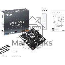 Материнская плата ASUS PRIME A620M-K, AM5, AMD A620, 2xDDR5, 4xSATA, 1xM.2, 1xPCIe 4.0 x16, 1xPCIe 3.0 x1, 1xHDMI, 1xDP, 1x1Gb LAN, 4xUSB-A 5Gbps, 2xUSB-A 2.0, 3x3.5 мм, 7.1, mATX