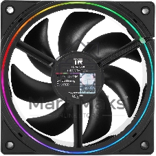 Кулер для корпуса Thermalright TL-S12R Reverse (120x120x25mm, 4-pin PWM, ARGB, 47.6CFM, 23.2dBA, 1500RPM, черный)