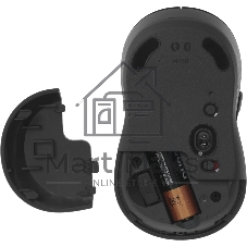 Мышь беспроводная Logitech Signature M650 графитовый, 4000 dpi, радиоканал, Bluetooth, USB, кнопки - 5