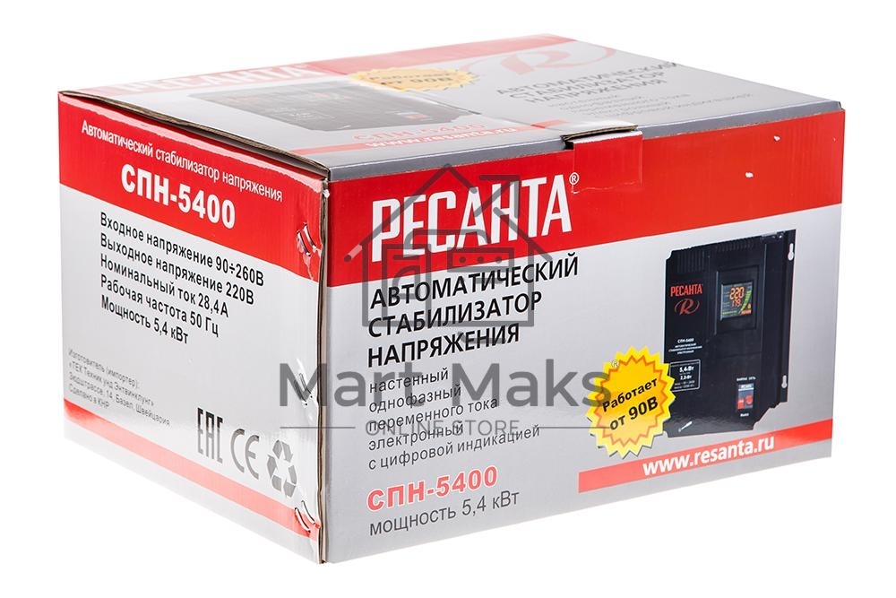 Стабилизатор СПН- 5400 Ресанта