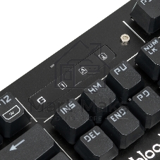 Клавиатура проводная A4 B975 механическая черный USB Gamer LED (подставка для запястий)