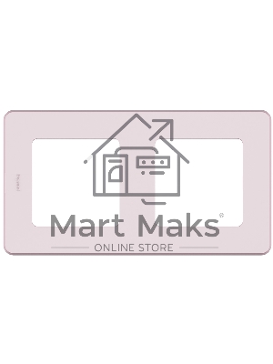 Рамка 2 поста розовый Inspiria