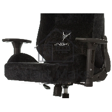 Кресло игровое Бюрократ Knight N1 Fabric черный Light-20, с подголов. крестовина металл