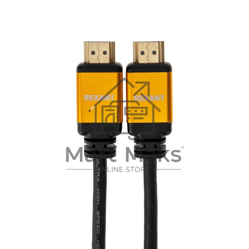 Кабель Rexant HDMI - HDMI 2.1 длина 3 метра GOLD