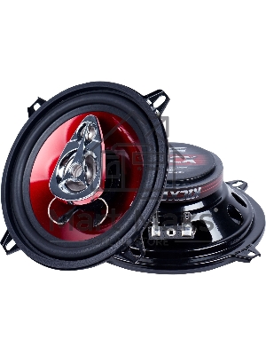 Колонки автомобильные Kicx SP 133 100Вт 89дБ 4Ом 13см (5дюйм) (ком.:2кол.) коаксиальные трехполосные