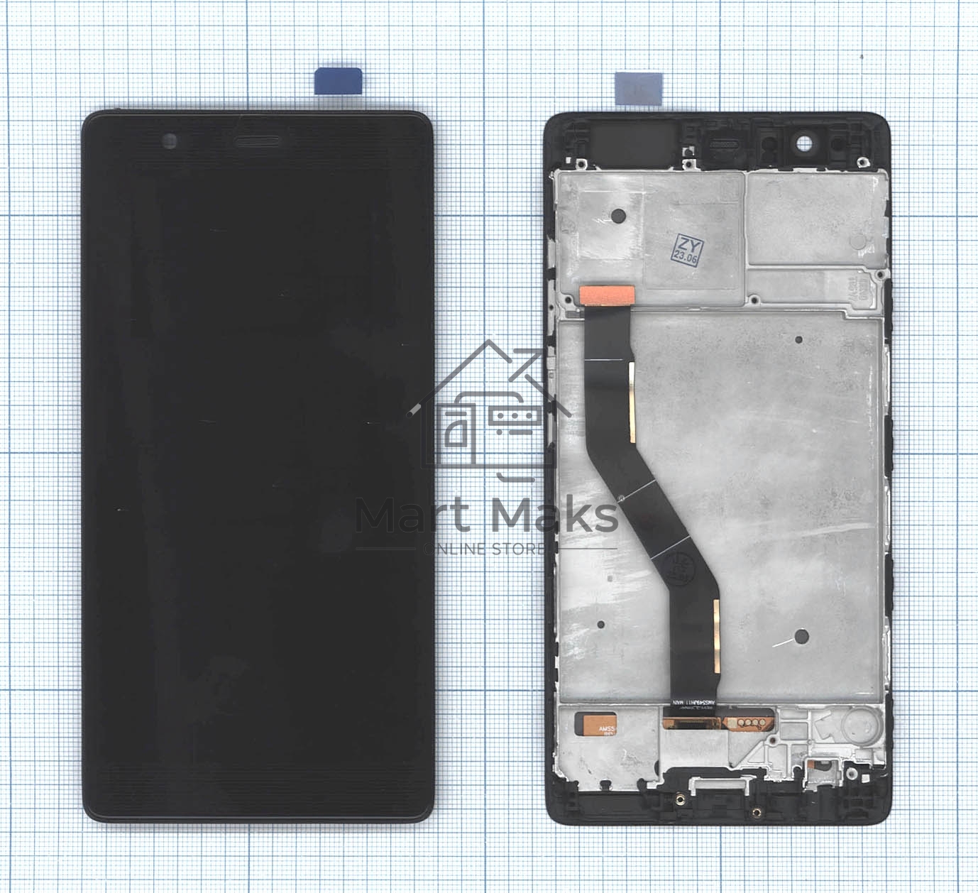 Дисплей для Huawei P9 Plus TFT, черный