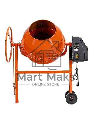 Бетоносмеситель Сибртех БСН-160 500 Вт, 160 л, чугунный венец