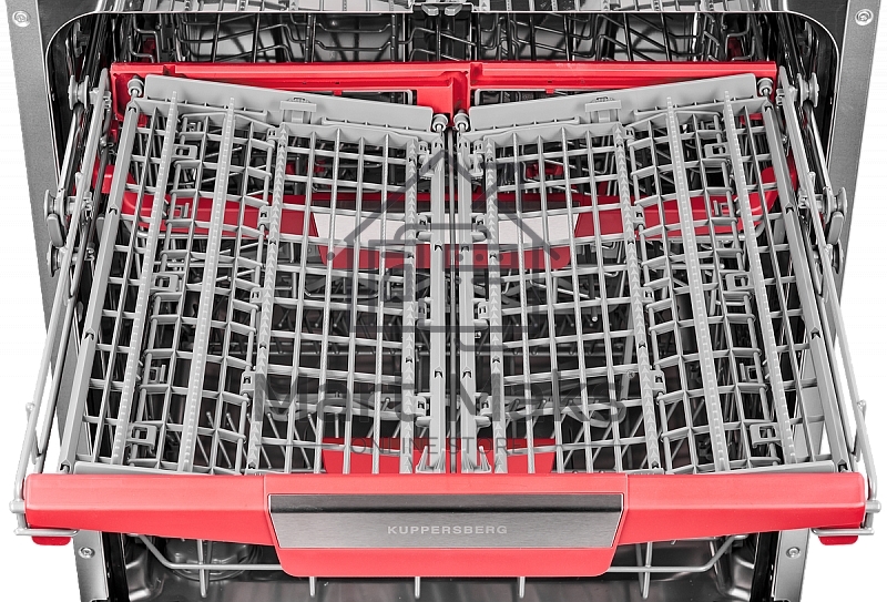 Встраиваемая посудомоечная машина Kuppersberg GLM 6075, серебристый, 59.8 см, 14 компл., 44 дБ, класс A++