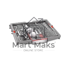 Встраиваемая посудомоечная машина Bosch SMD8TCX04E, нержавеющая сталь, 59.8 см, 14 компл., 42 дБ, класс A