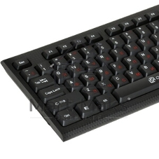Клавиатура проводная Oklick 120M, USB, черный