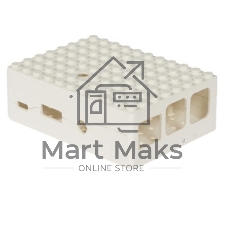 Корпус ACD RA181 белый для микрокомпьютера Raspberry Pi 3 White ABS Plastic Building Block case for Raspberry Pi 3
