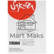 Картридж Sakura 51B5H00 для Lexmark MS417dn/MS517dn/MS617dn, MX417de/MX517de/MX617de, черный, 8 500 к.