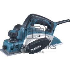 Рубанок Makita KP0800X1 Рубанок,620Вт,17000об\м,ширина-82мм,глуб-2.5мм,2.6кг,кор, набор ножей D-07945