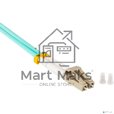 Кабель оптический REXANT 50-2511-10 Патч-корд волоконно-оптический (шнур) MM 50/125 (OM3), LC/UPC–LC/UPC, duplex, 3mm, LSZH, 10м, REXANT