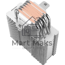 Устройство охлаждения(кулер) Thermalright Burst Assassin 120 SE ARGb Soc-AM5/AM4/1200/1700/1851 серебристый/черный 4-pin 25.6dB Al+Cu 510gr Ret (BA120-SE-ARGb)