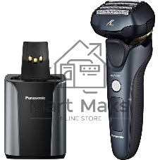 Бритва электрическая сетчатая Panasonic ES-LV97-K820 реж.эл.:5 питан.:аккум. черный